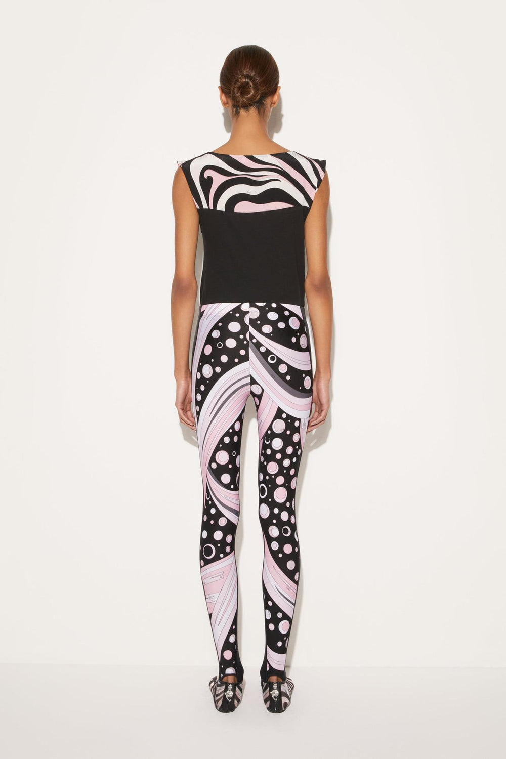 PUCCI Pants And Shorts | Women Fontane-Print Stirrup Leggings