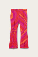 PUCCI Pants And Shorts | Women Iride-Print Flared Trousers