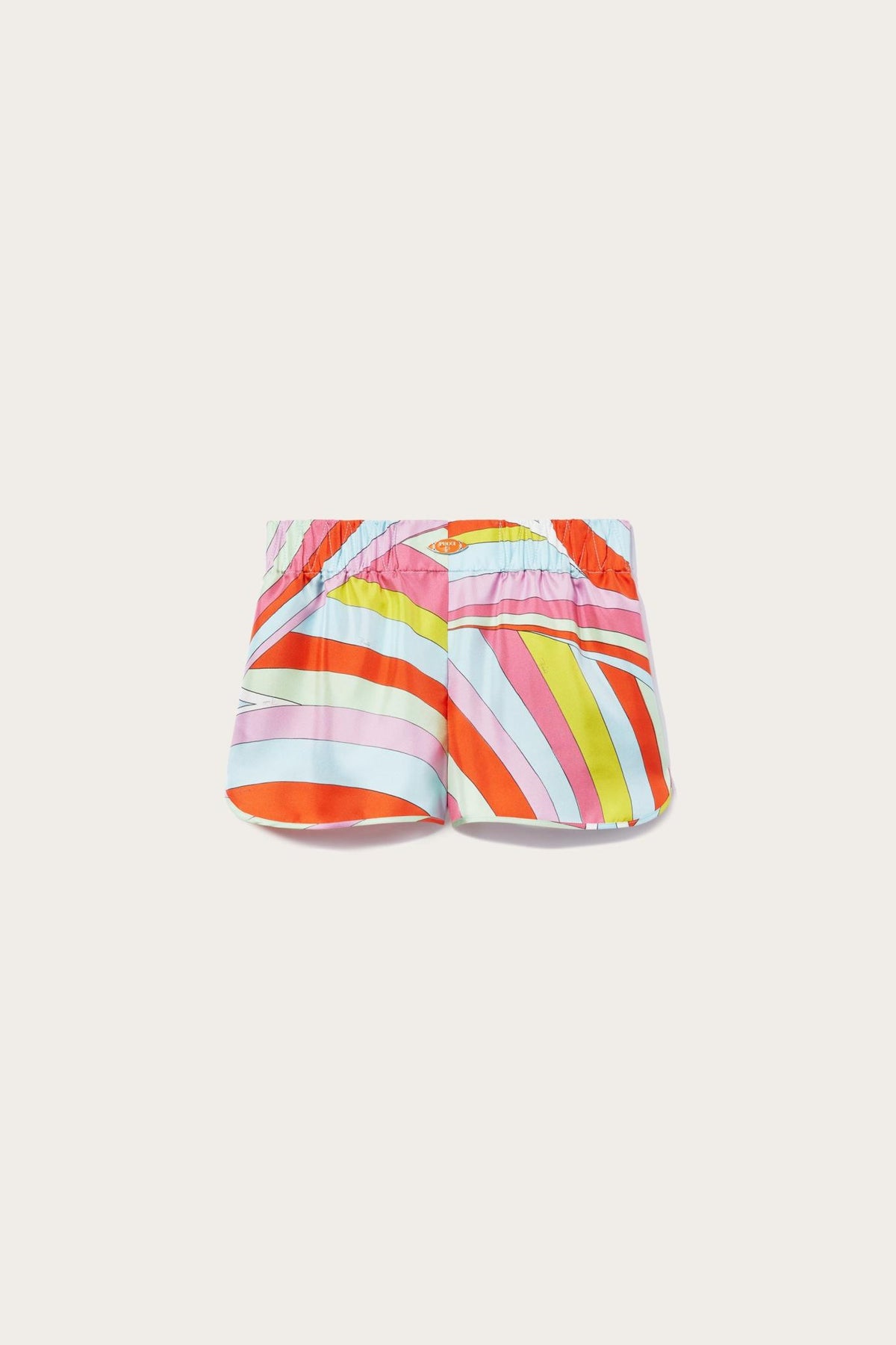 PUCCI Pants And Shorts | Women Iride-Print Silk-Twill Shorts