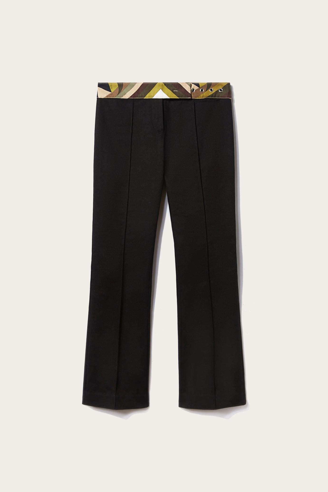 PUCCI Pants And Shorts | Women Iride-Print Trousers