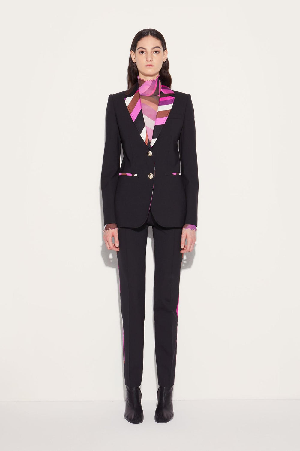 PUCCI Pants And Shorts | Women Iride-Print Trousers