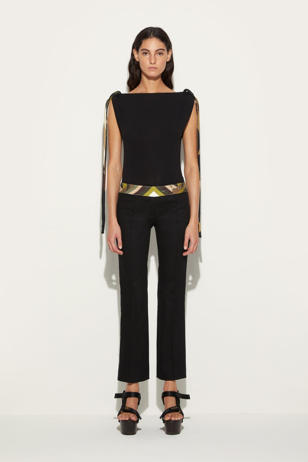 PUCCI Pants And Shorts | Women Iride-Print Trousers