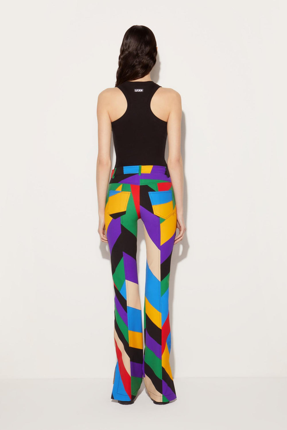 PUCCI Pants And Shorts | Women Iride-Print Trousers