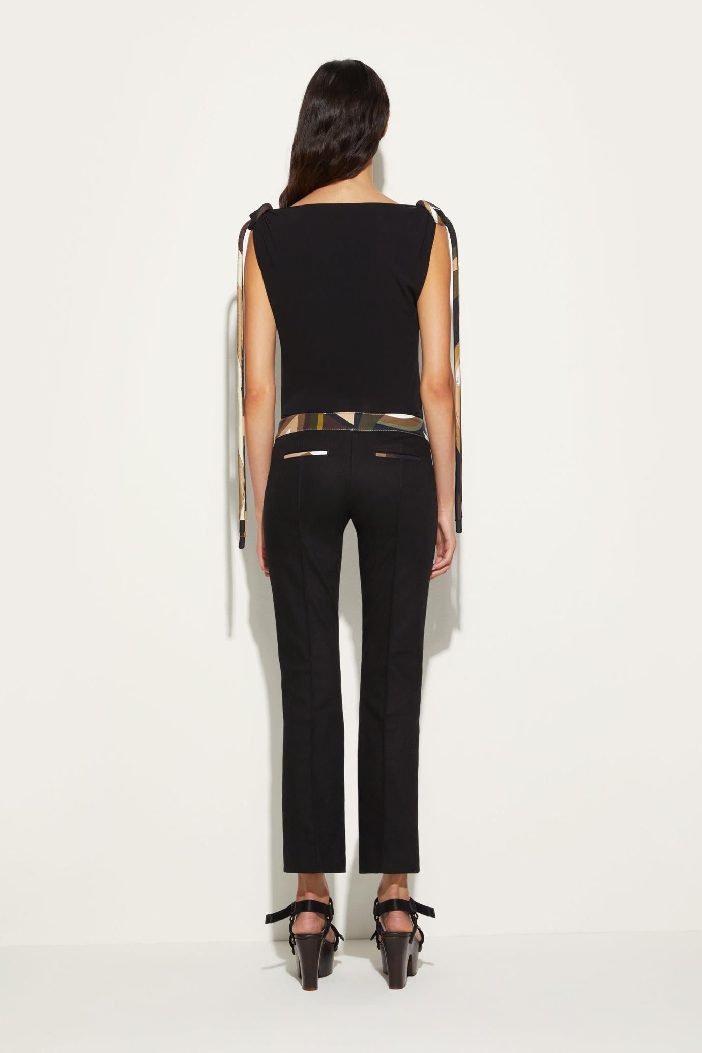 PUCCI Pants And Shorts | Women Iride-Print Trousers