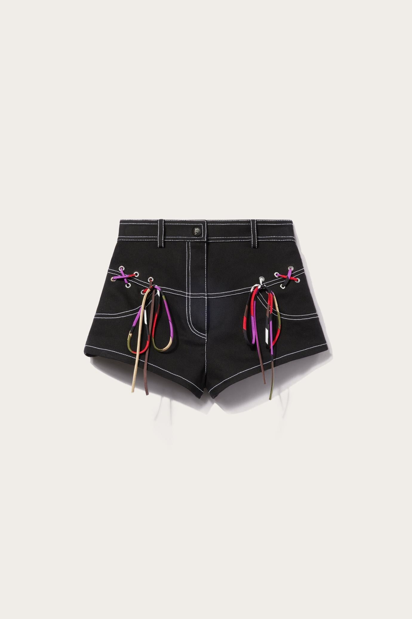 PUCCI Pants And Shorts | Women Lace-Up Shorts