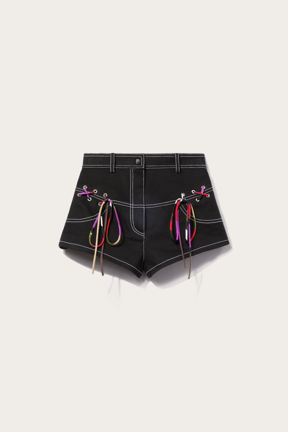 PUCCI Pants And Shorts | Women Lace-Up Shorts