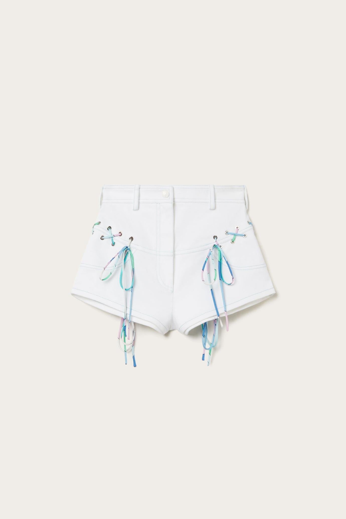 PUCCI Pants And Shorts | Women Lace-Up Shorts
