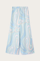 PUCCI Pants And Shorts | Women Marmo-Print Silk-Twill Trousers