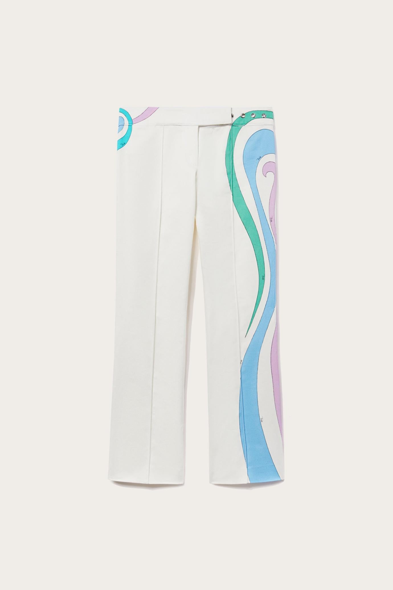 PUCCI Pants And Shorts | Women Marmo-Print Trousers