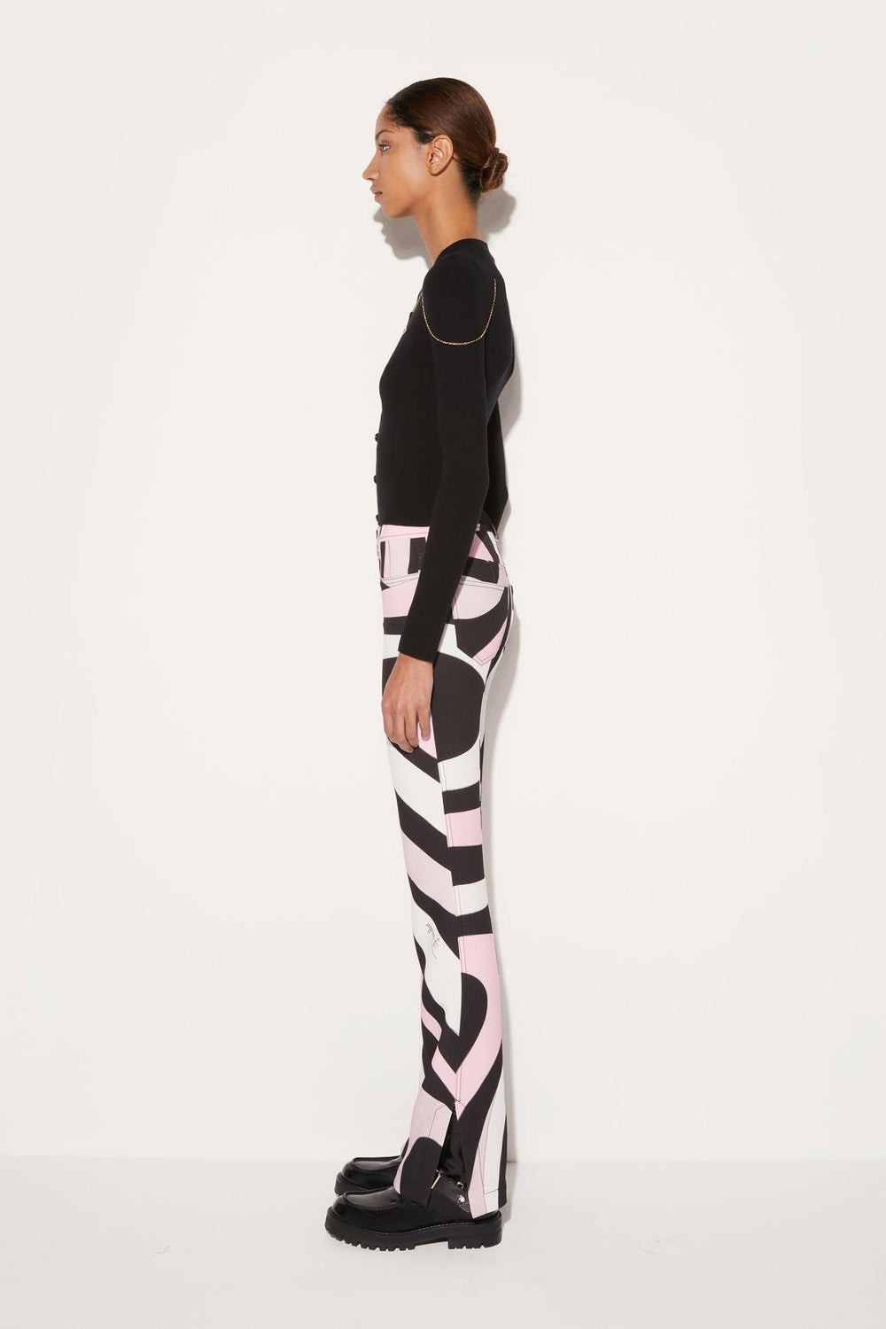 PUCCI Pants And Shorts | Women Marmo-Print Trousers