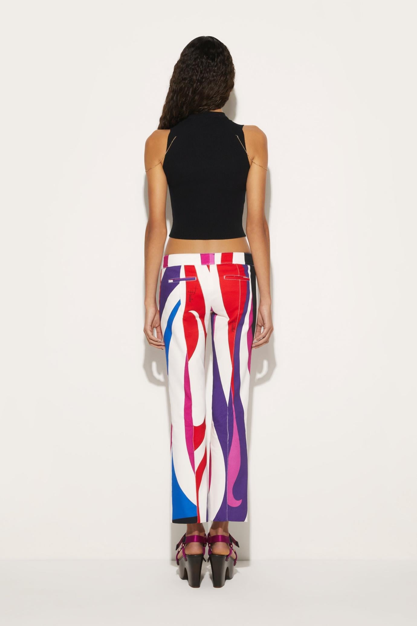 PUCCI Pants And Shorts | Women Marmo-Print Trousers
