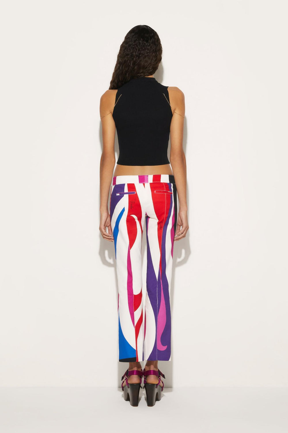 PUCCI Pants And Shorts | Women Marmo-Print Trousers