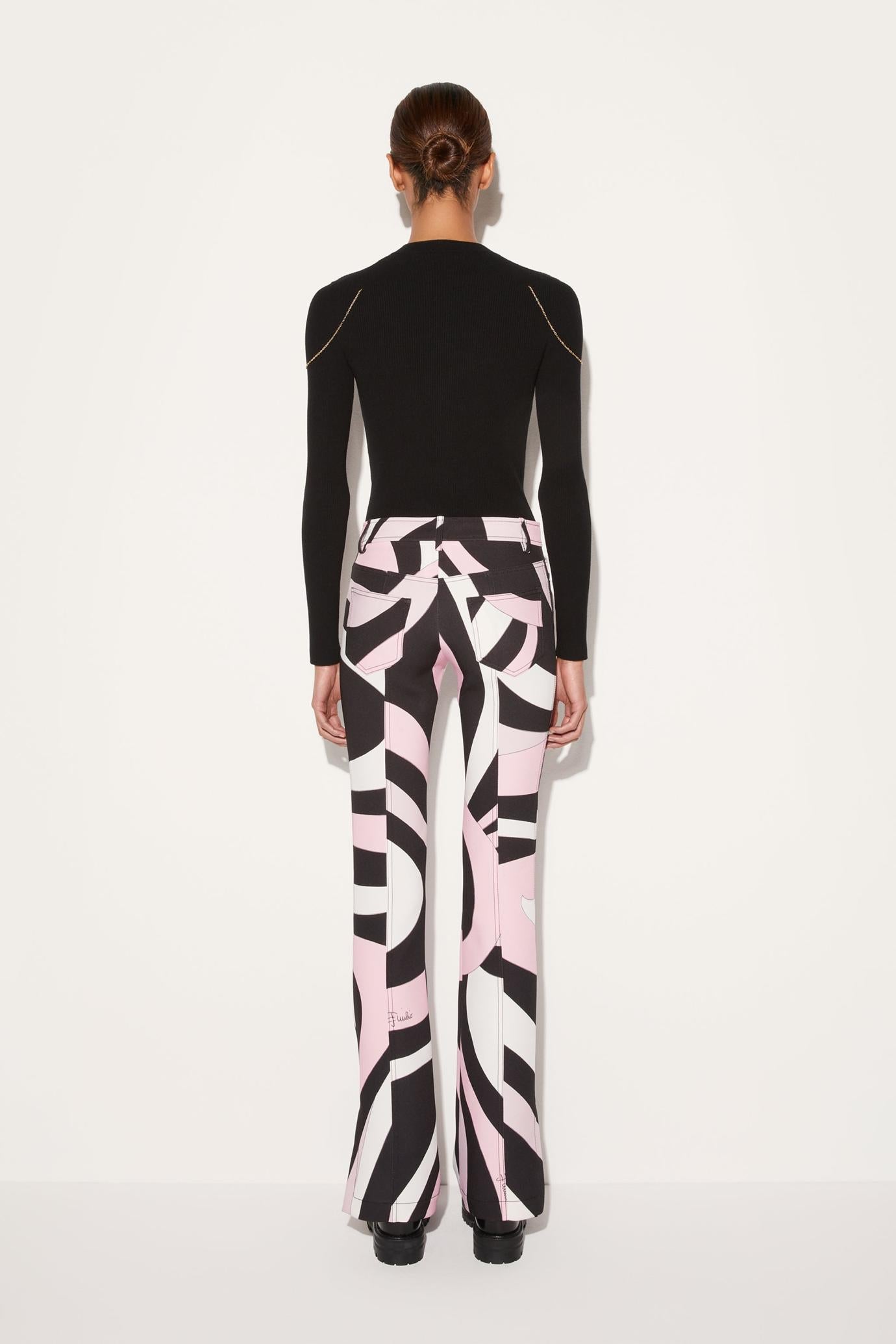 PUCCI Pants And Shorts | Women Marmo-Print Trousers