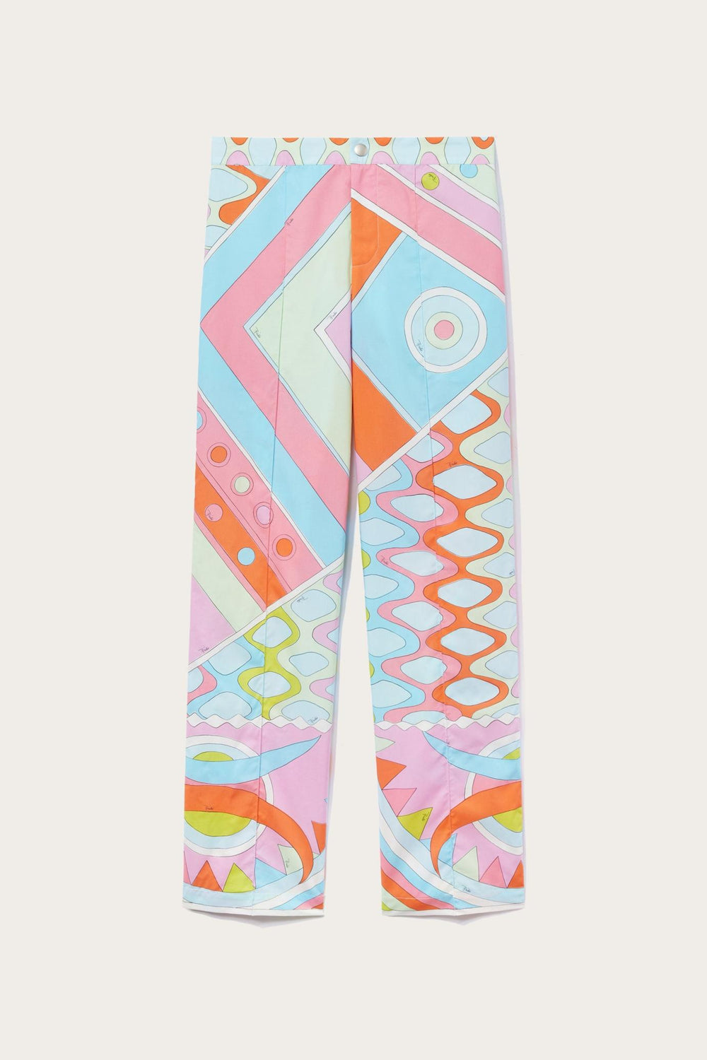 PUCCI Pants And Shorts | Women Vivara-Print Cotton Trousers
