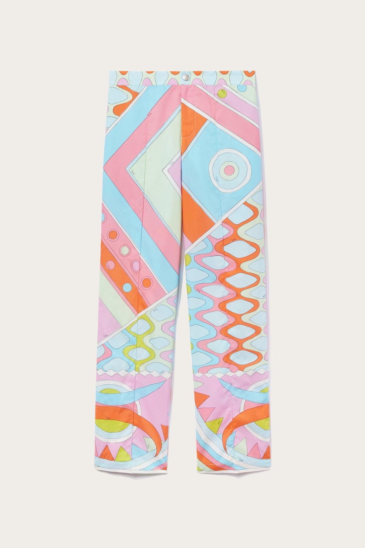 PUCCI Pants And Shorts | Women Vivara-Print Cotton Trousers
