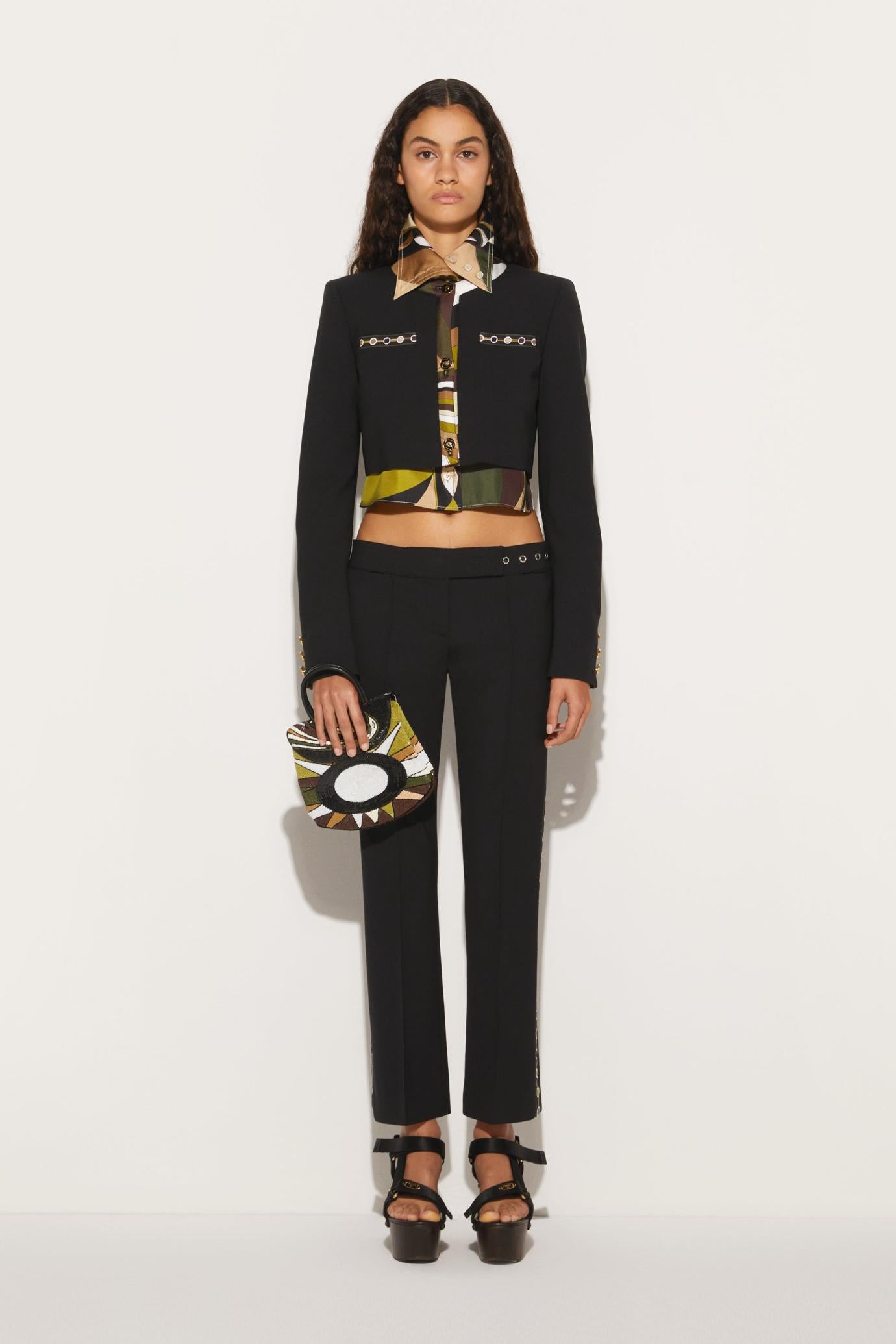 PUCCI Pants And Shorts | Women Vivara-Print Trousers