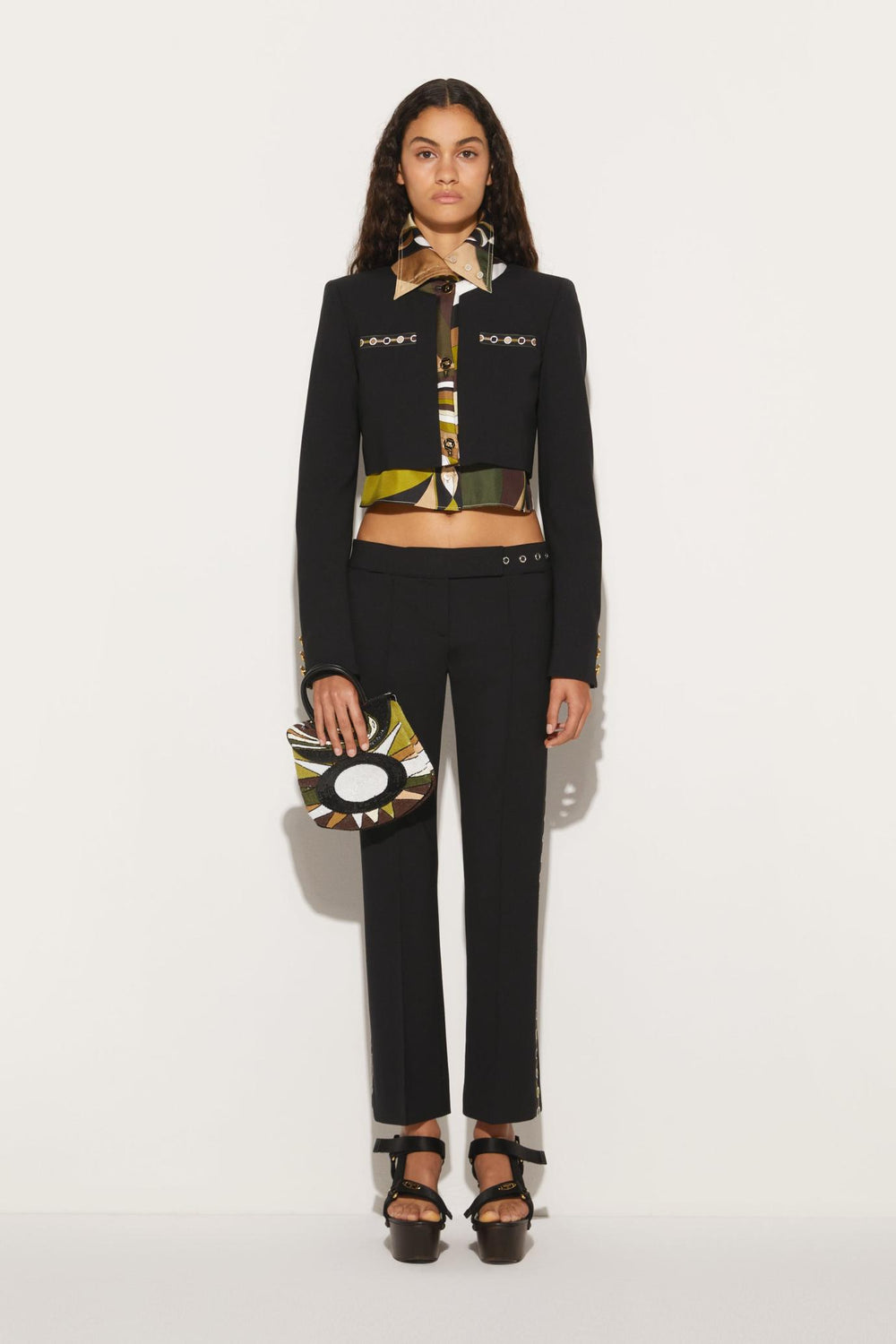 PUCCI Pants And Shorts | Women Vivara-Print Trousers