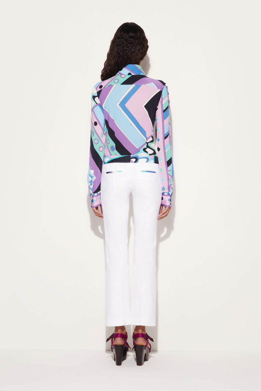 PUCCI Pants And Shorts | Women Vivara-Print Trousers