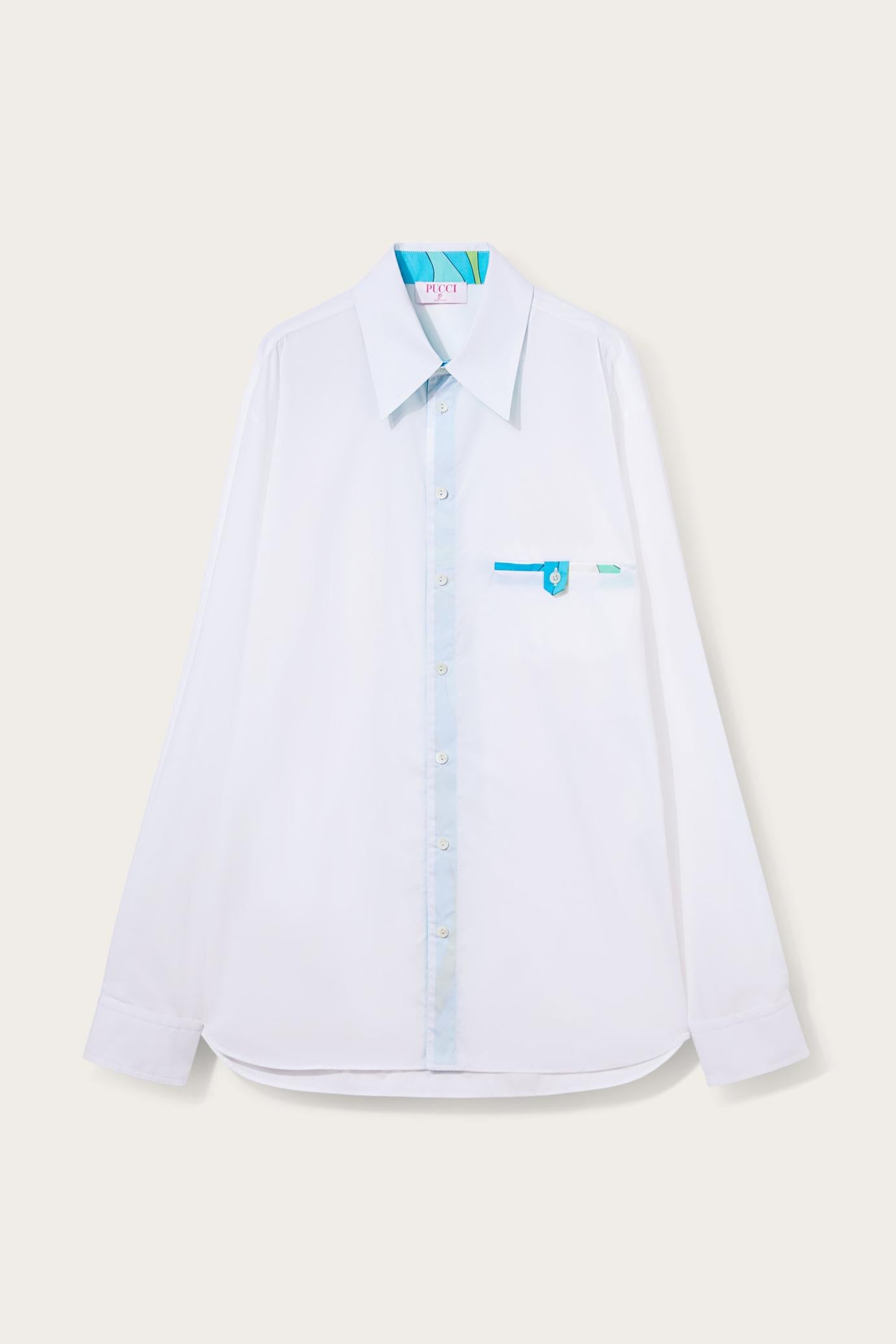 PUCCI Ready To Wear | Men Cotton-Poplin Shirt