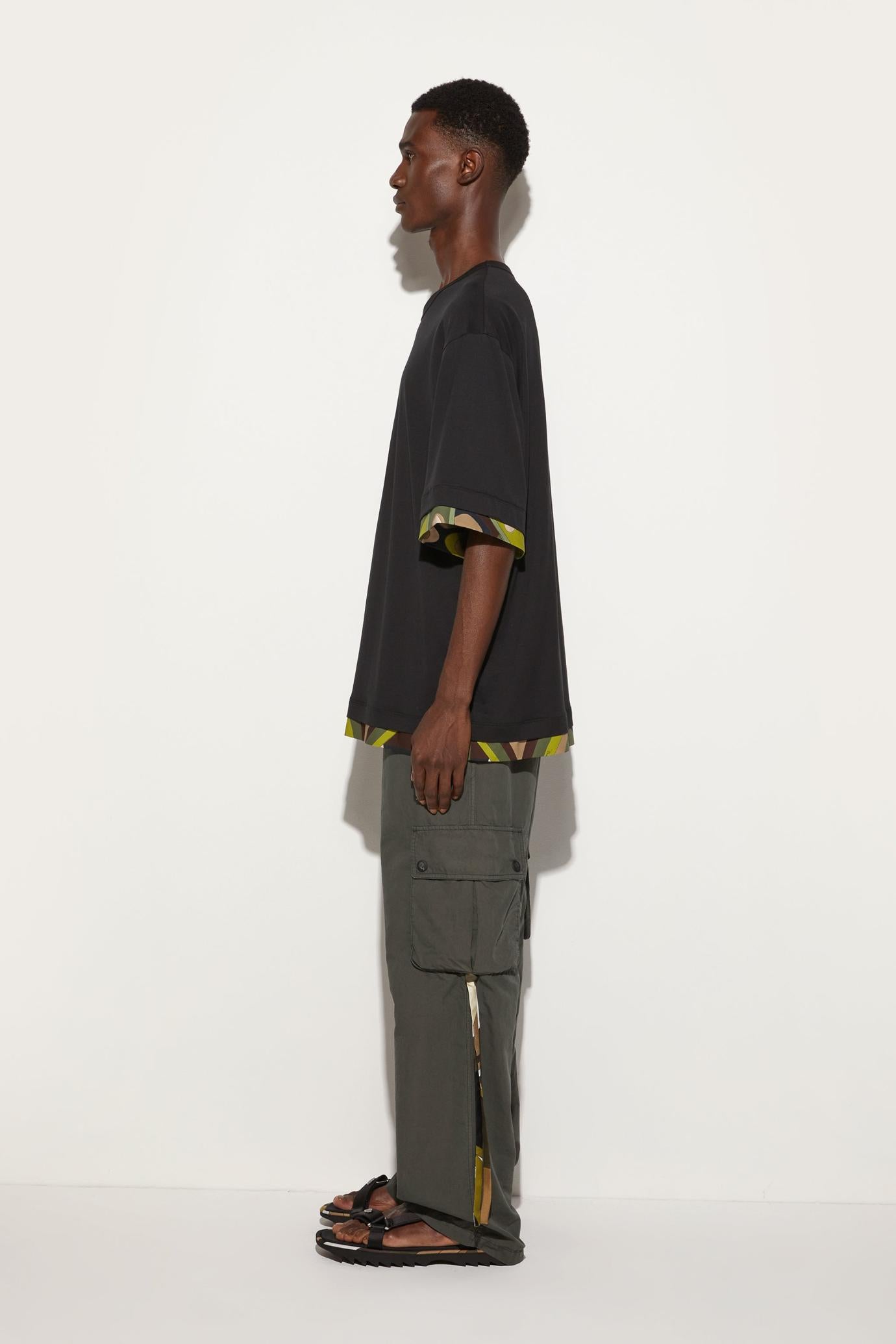 PUCCI Ready To Wear | Men Iride-Print Cotton T-Shirt