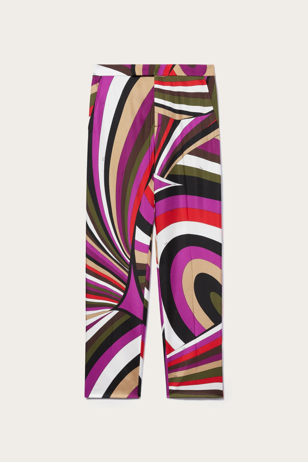 PUCCI Ready To Wear | Men Iride-Print Silk-Twill Trousers