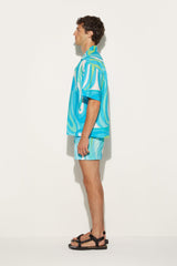 PUCCI Ready To Wear | Men Marmo-Print Cotton Shirt