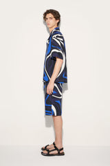 PUCCI Ready To Wear | Men Marmo-Print Cotton Shirt