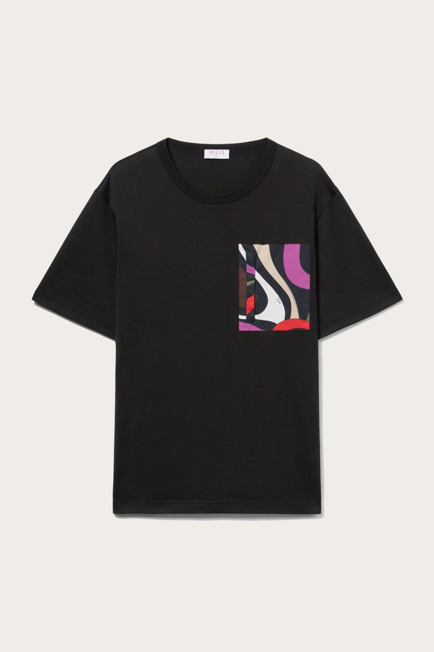 PUCCI Ready To Wear | Men Marmo-Print Cotton T-Shirt