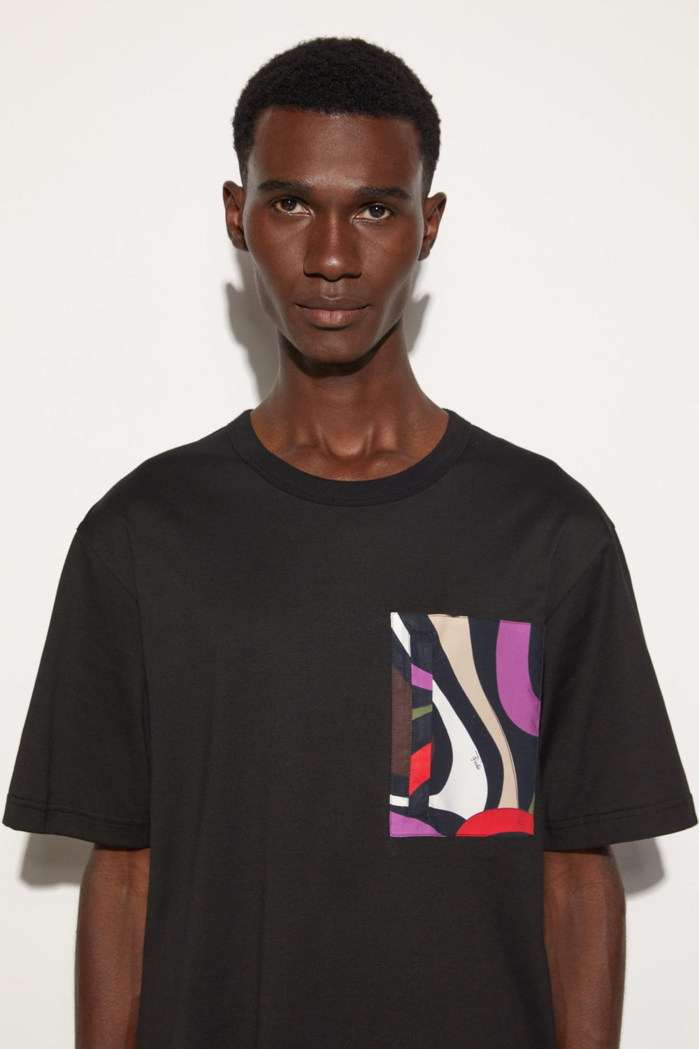 PUCCI Ready To Wear | Men Marmo-Print Cotton T-Shirt
