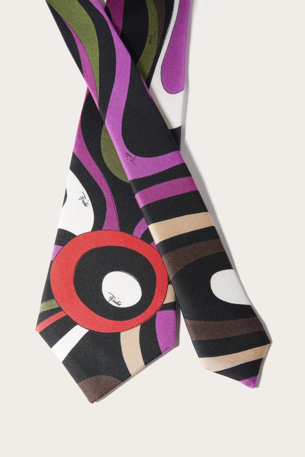 PUCCI Ready To Wear | Men Marmo-Print Silk-Twill Tie