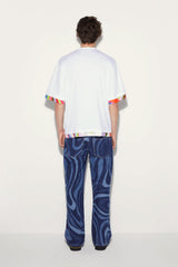 PUCCI Ready To Wear | Men Marmo-Print Straight Leg Jeans