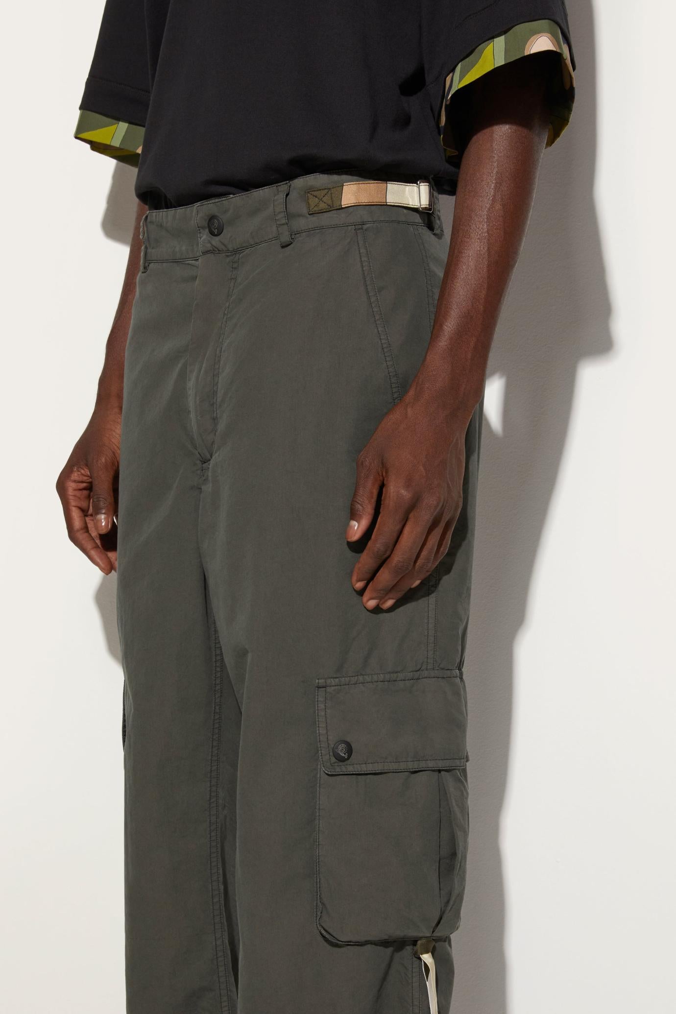 PUCCI Ready To Wear | Men Toile Cargo Trousers