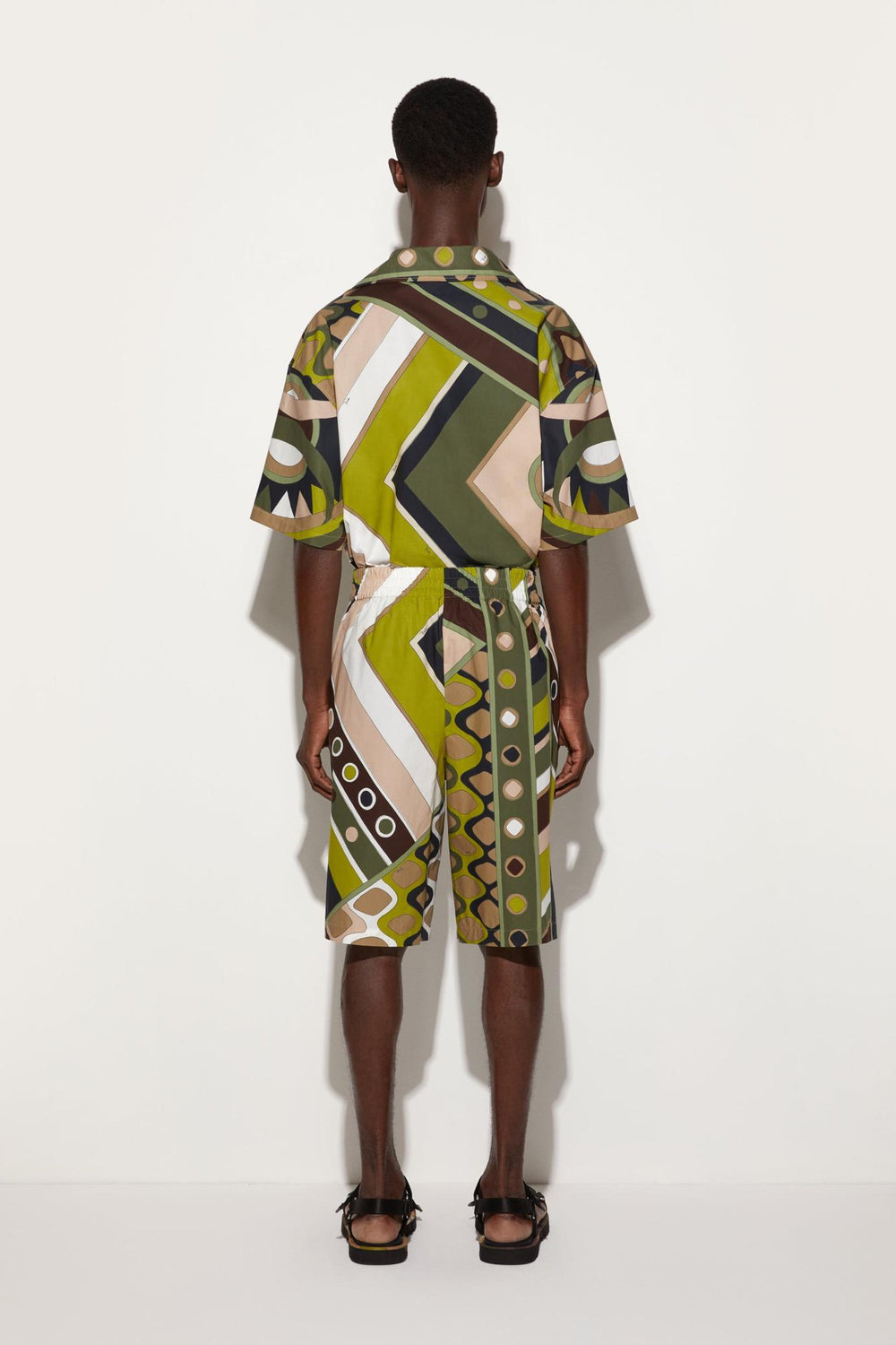 PUCCI Ready To Wear | Men Vivara-Print Cotton Shorts