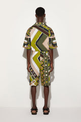 PUCCI Ready To Wear | Men Vivara-Print Cotton Shorts