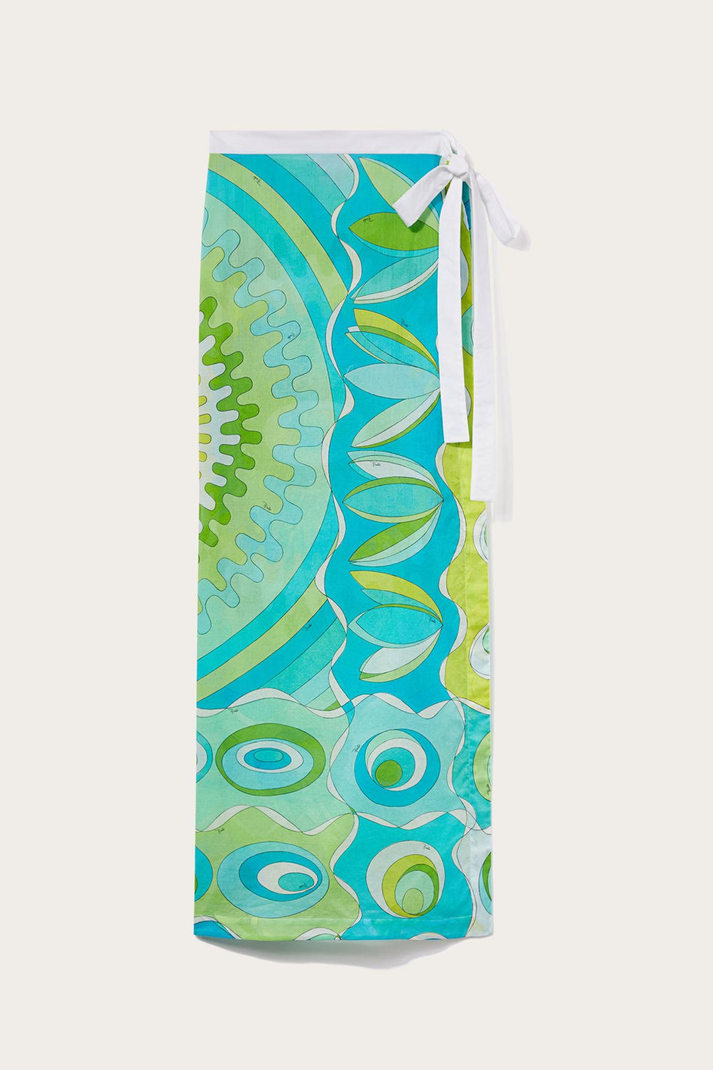 PUCCI Sarong | Women Bersaglio-Print Cotton Long Skirt