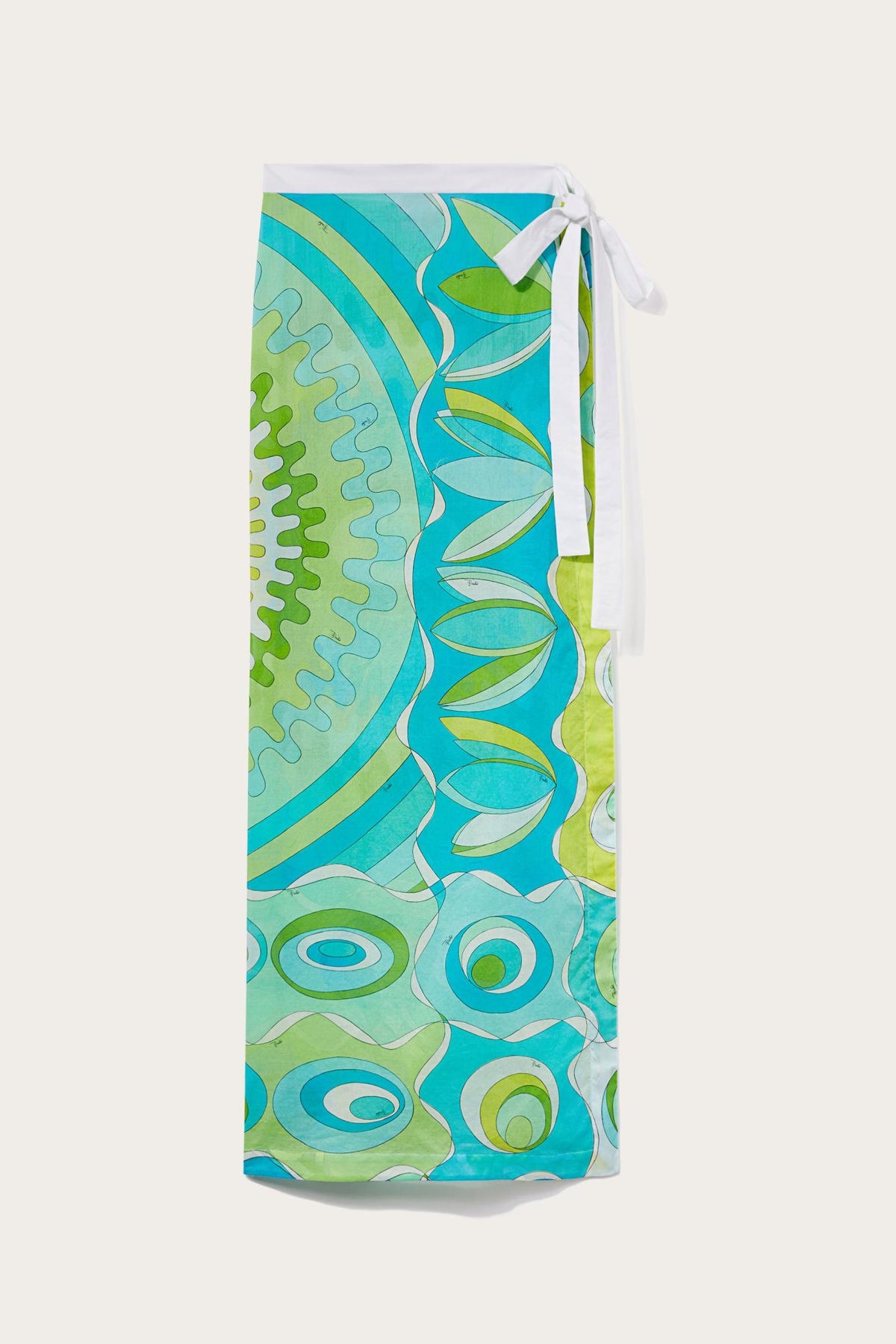 PUCCI Sarong | Women Bersaglio-Print Cotton Long Skirt