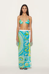PUCCI Sarong | Women Bersaglio-Print Cotton Long Skirt
