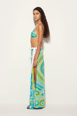 PUCCI Sarong | Women Bersaglio-Print Cotton Long Skirt