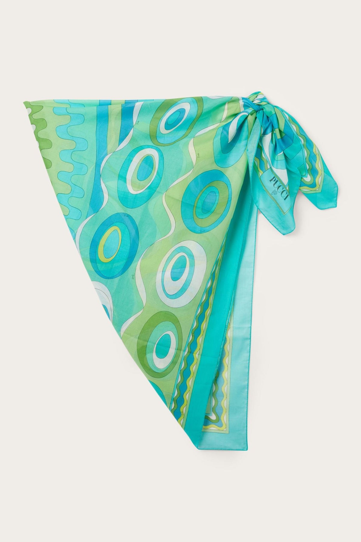 PUCCI Sarong | Women Bersaglio-Print Cotton Sarong