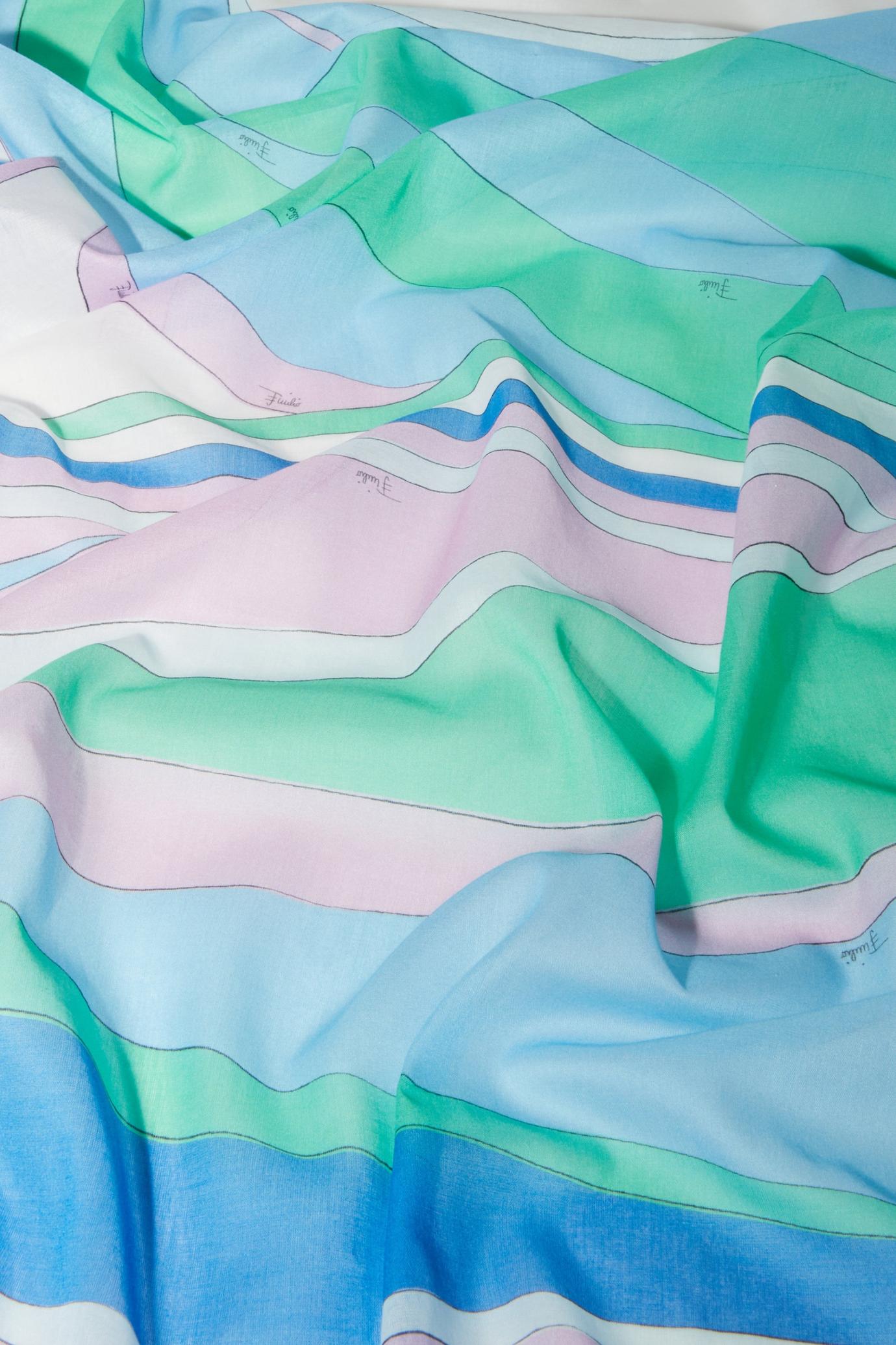 PUCCI Sarong | Women Cigni-Print Cotton Sarong