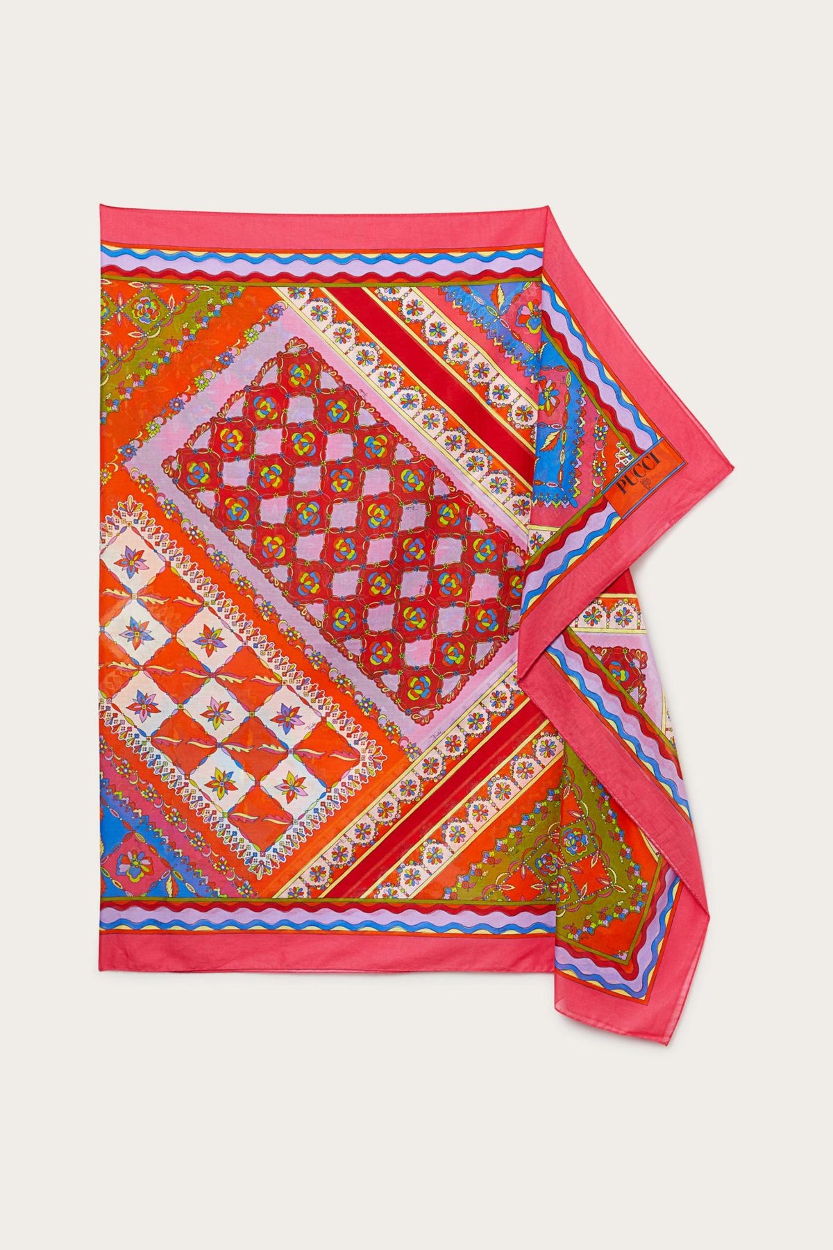 PUCCI Sarong | Women Festa-Print Cotton Pareo