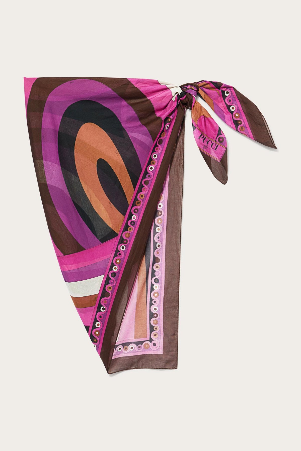 PUCCI Sarong | Women Iride-Print Cotton Pareo