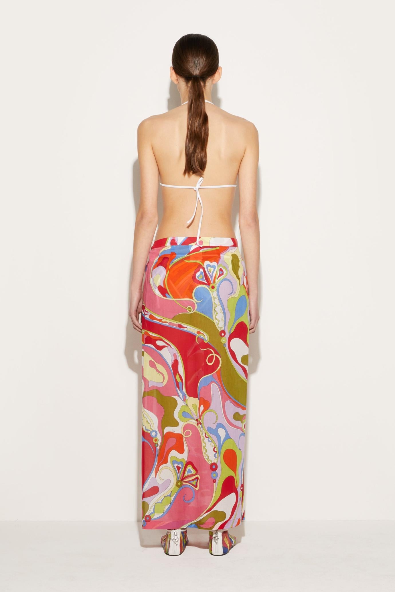 PUCCI Sarong | Women Orchidee-Print Wrap Skirt