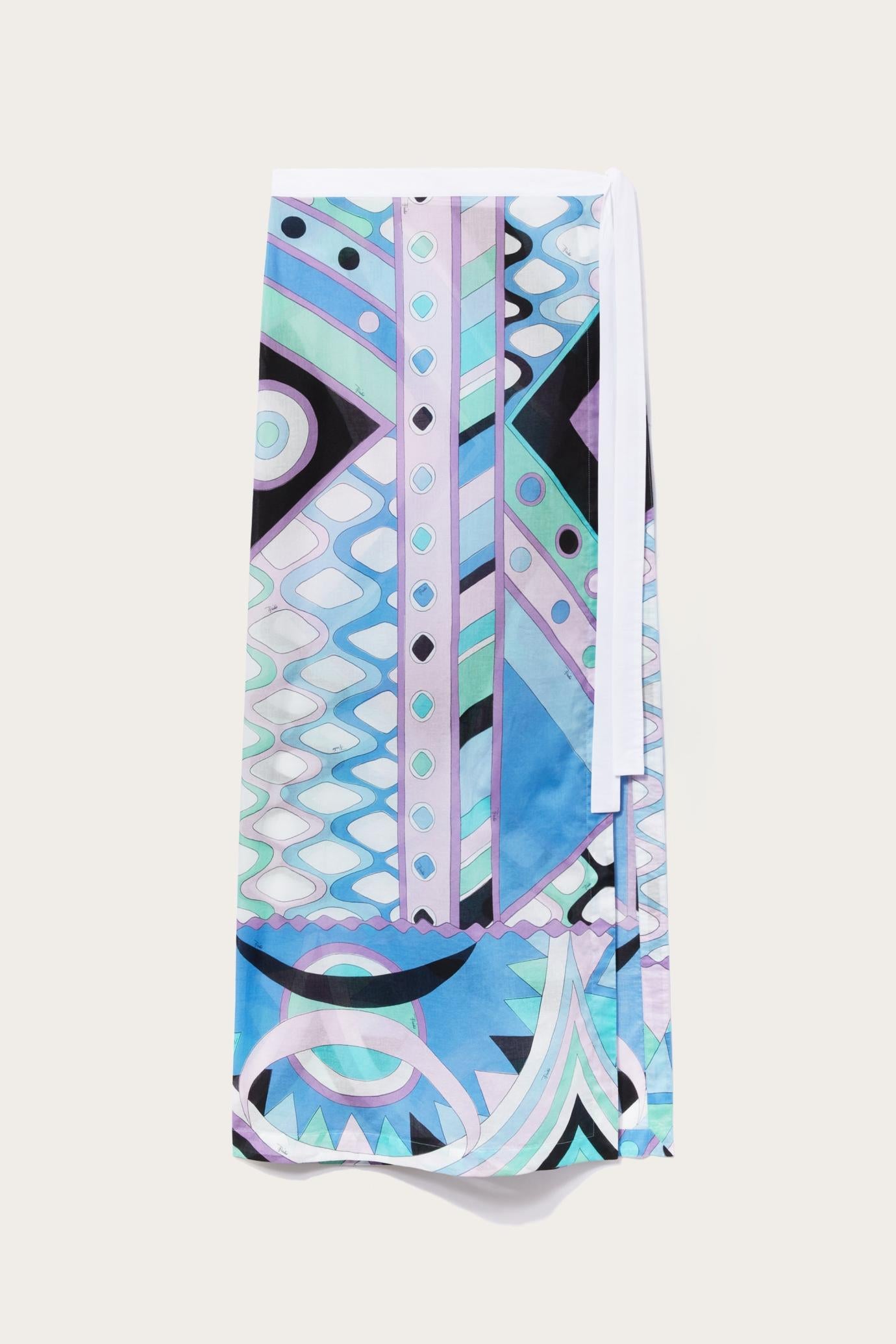 PUCCI Sarong | Women Vivara-Print Cotton Long Skirt