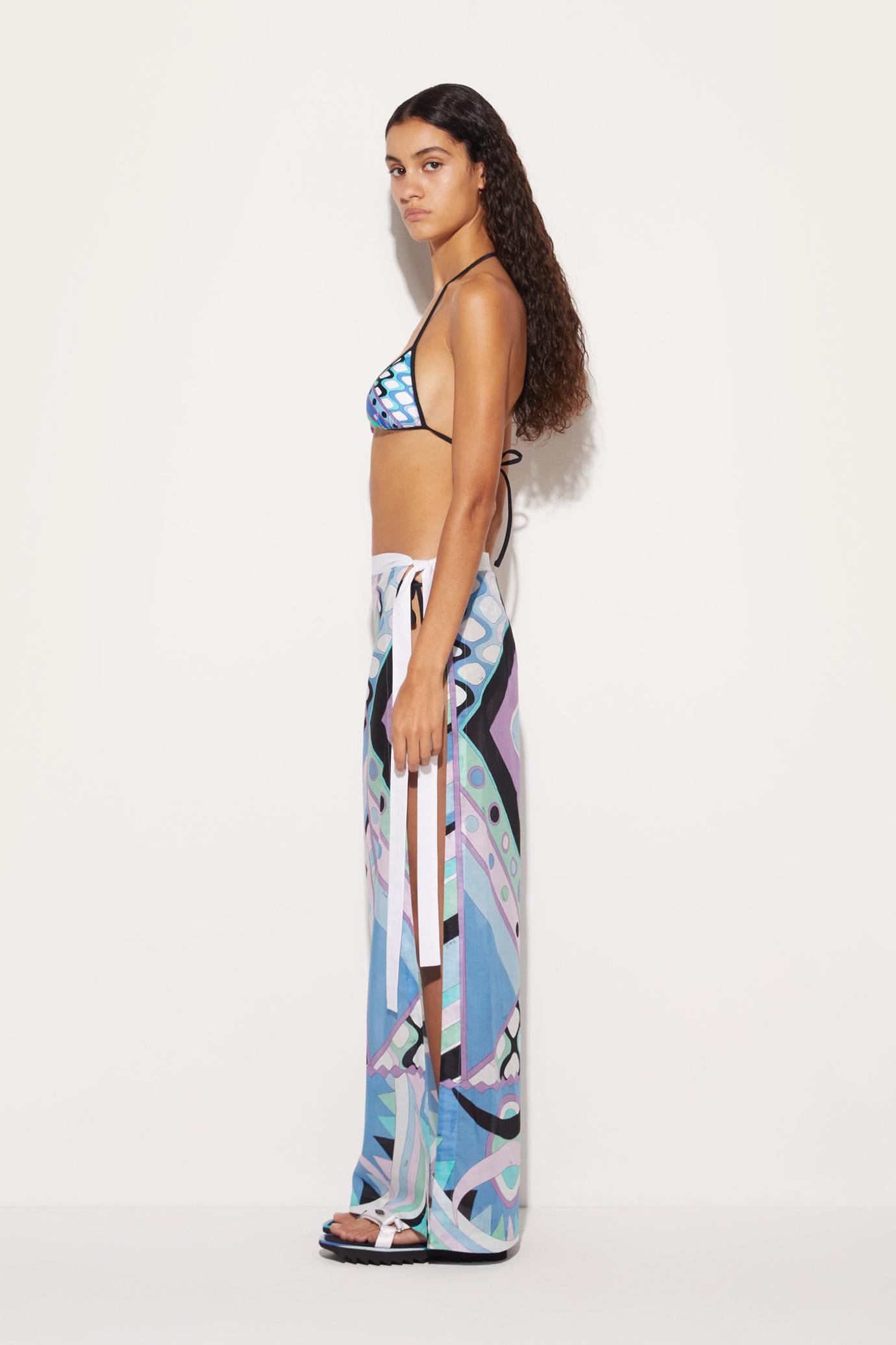 PUCCI Sarong | Women Vivara-Print Cotton Long Skirt