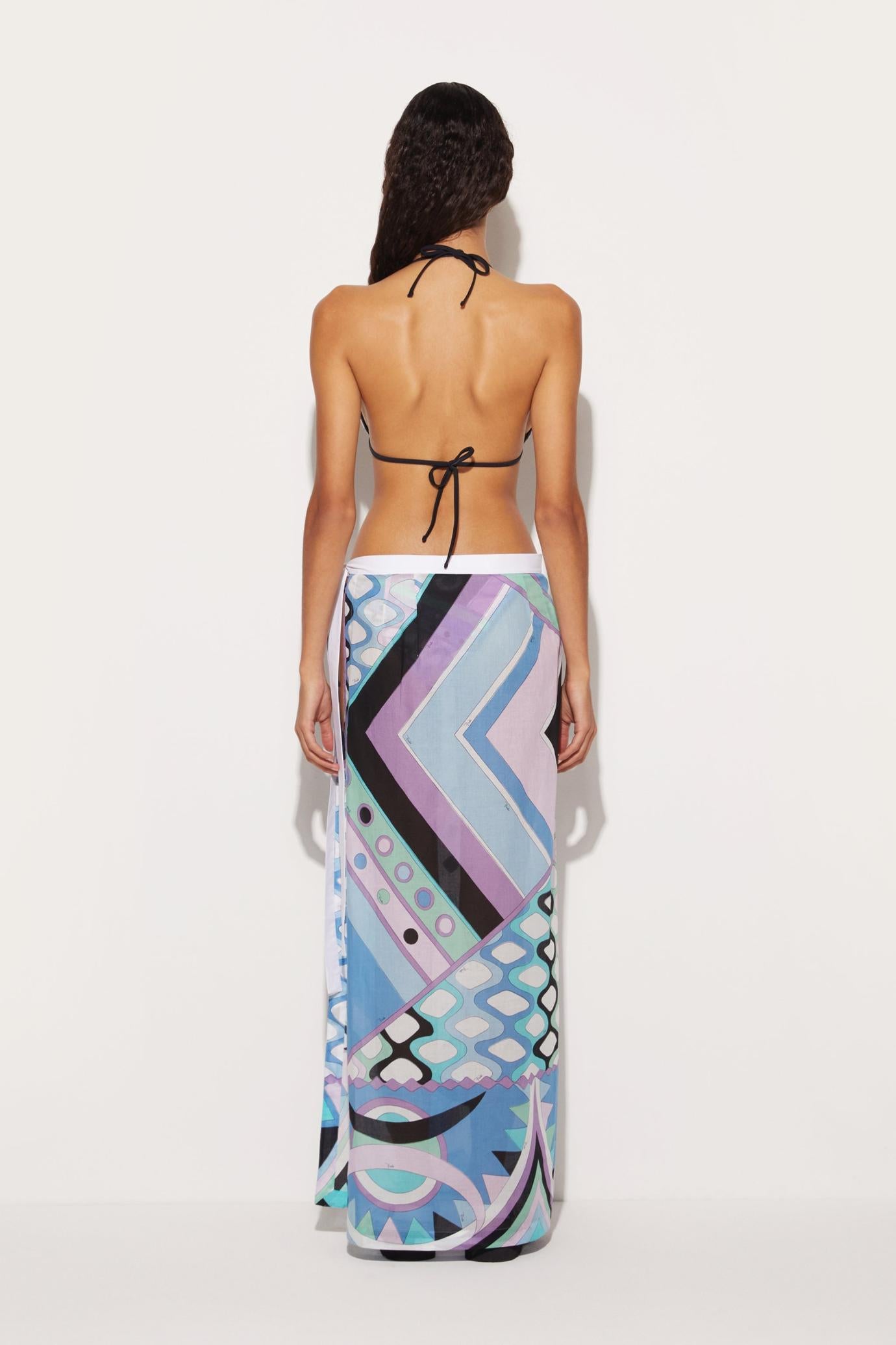 PUCCI Sarong | Women Vivara-Print Cotton Long Skirt