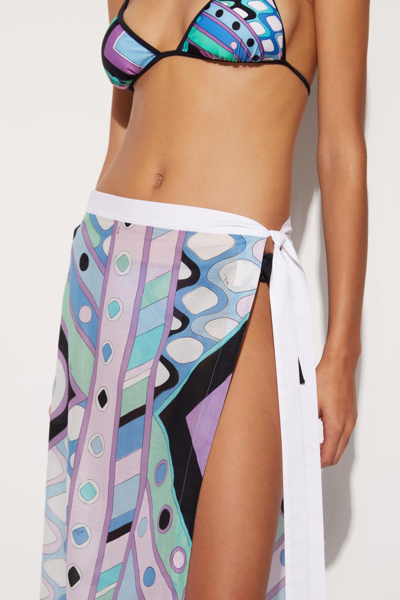 PUCCI Sarong | Women Vivara-Print Cotton Long Skirt