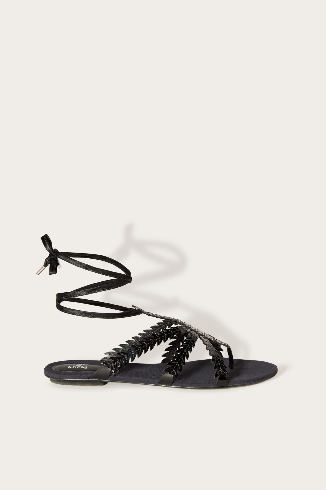 PUCCI Shoes | Women Feather-Embellished Sandals
