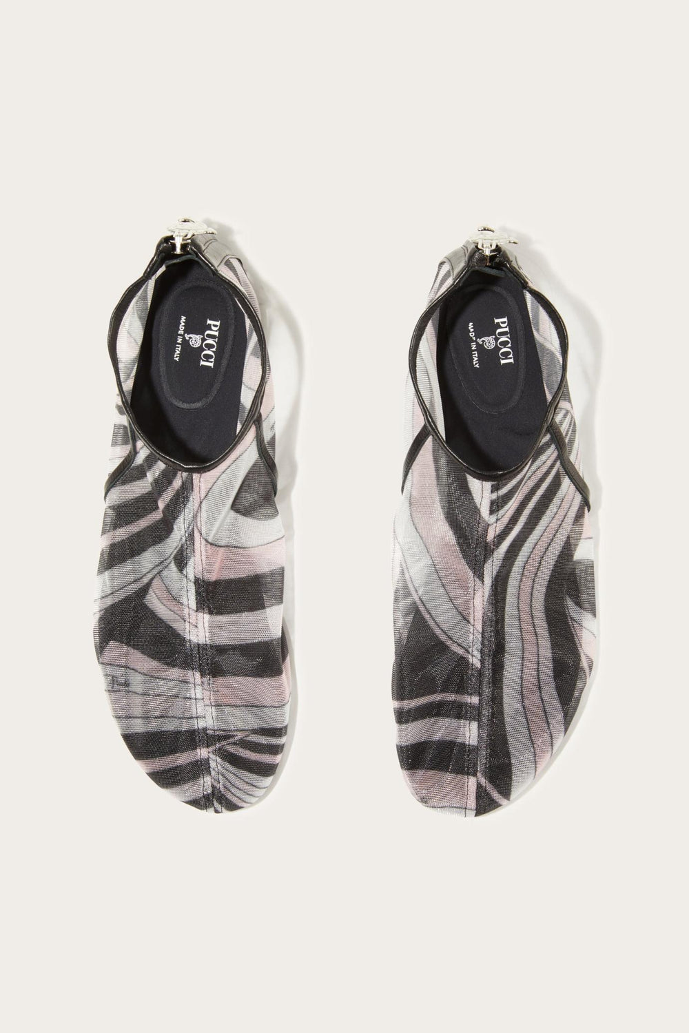 PUCCI Shoes | Women Iride-Print Mesh Flat Shoes
