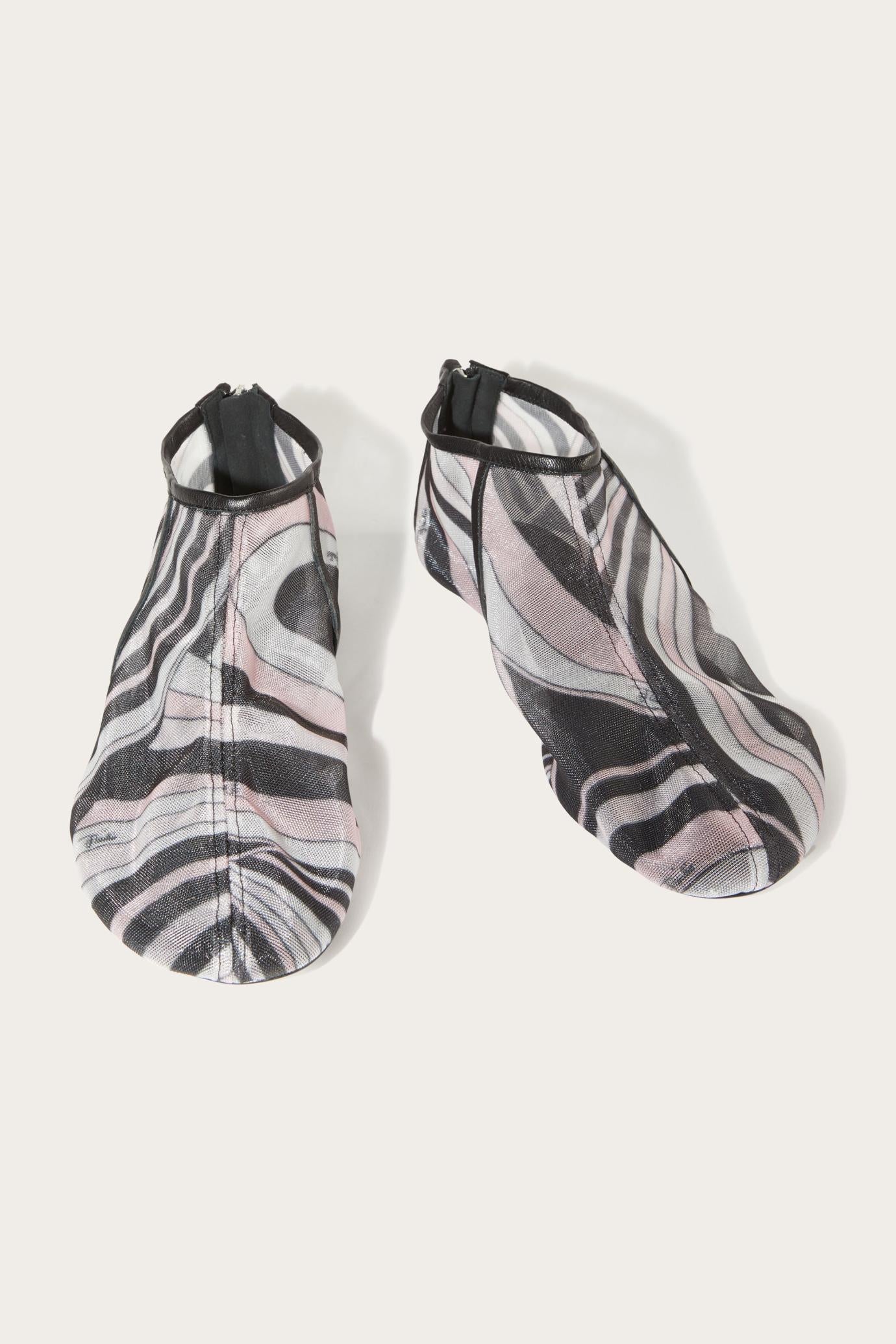 PUCCI Shoes | Women Iride-Print Mesh Flat Shoes